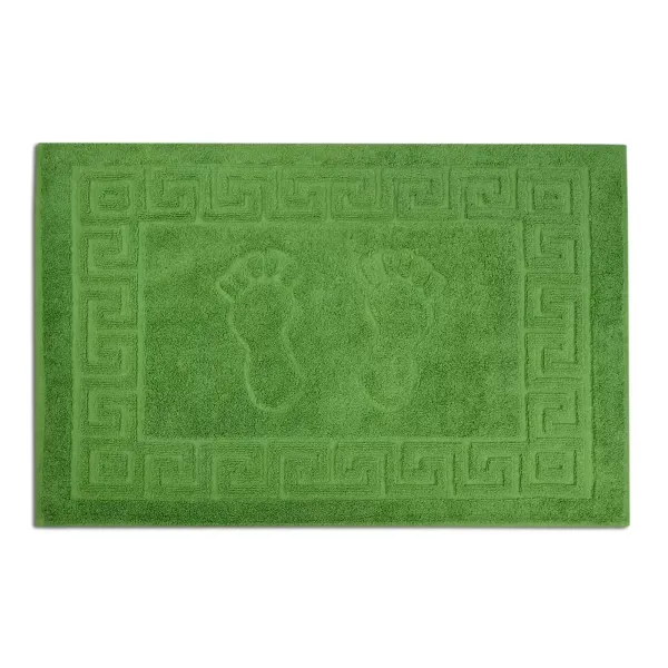 Terry towel (mat) Home Line "Legs" (green), 50x70 cm 135807