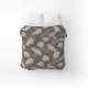 Cotton Duvet Сover Home Line November Brown 205x220 cm 181400 small