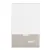 Fitted Cotton Jersey Bed Sheet White 90x200 cm 162603