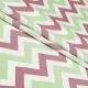 Single Cotton Bedding Set Home Line Zig Zag Purple Green 174751 (188) small