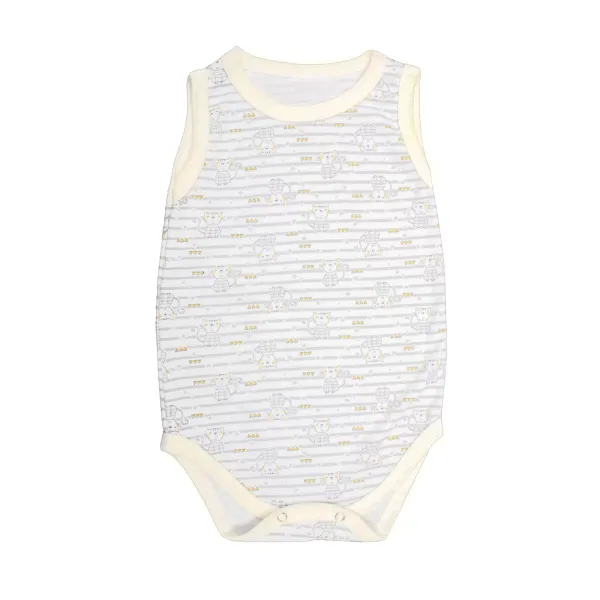 Children's bodysuit without sleeves, year 92 "Cats" 162323