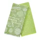 Set of 2 Microfiber Kitchen Towels Pasta Light Lime 40x60 cm  181630 small