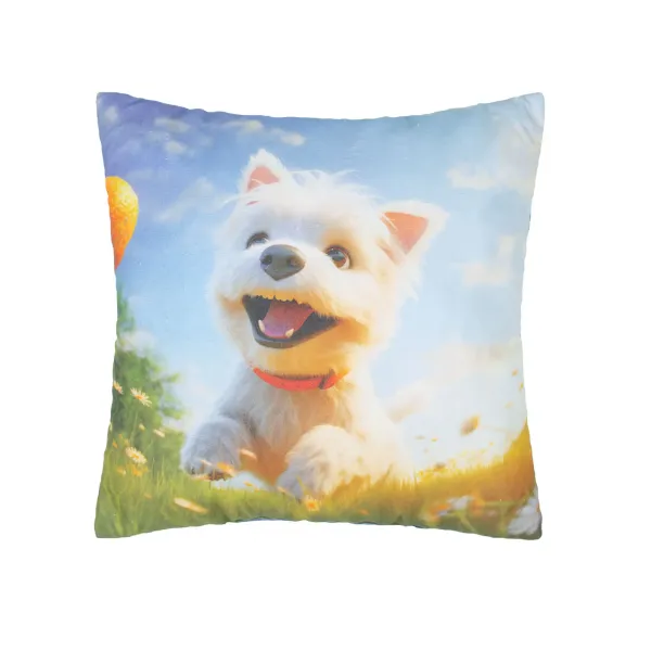 Decorative pillow Home Line Terrier Dog 45х45 cm 189237