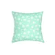 Children's calico pillowcase "Dawn in peas" (turquoise) 60x60cm 169091 small