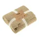Knitted Wool Blended Throw Plaid Tonk Line Chess Beige 130x180 cm 193241 (909) small