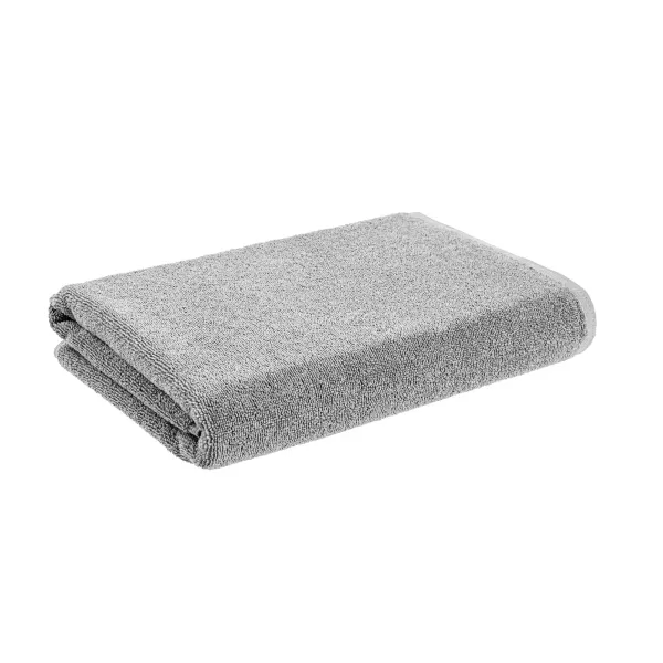 Cotton Terry Towel Home Line 70x140 cm Light Grey 177340