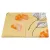 Homeline calico sheet "Ginkgo Biloba" (orange) 150x210 cm 155926