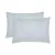 Set of 2 Cotton Pillowcases Home Line Different stars Grey Blue 50x70 cm 175321