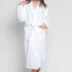 Cotton Terry Bathrobe with Shawl Collar Home Line White size XXL 128872 small