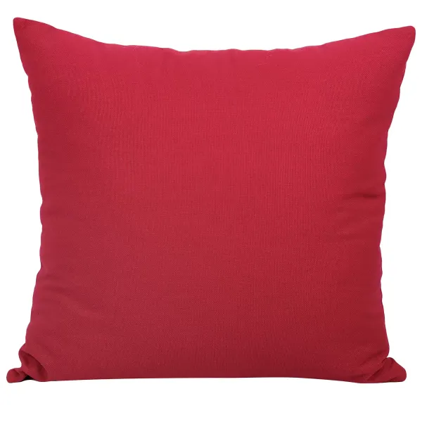Decorative pillow Home Line  with a separate cover with a zipper Red 35x35 cm 157067