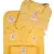 Set of terry towels for bathing 5 pcs. Home Line "Etebir Baby" (yellow) 56706