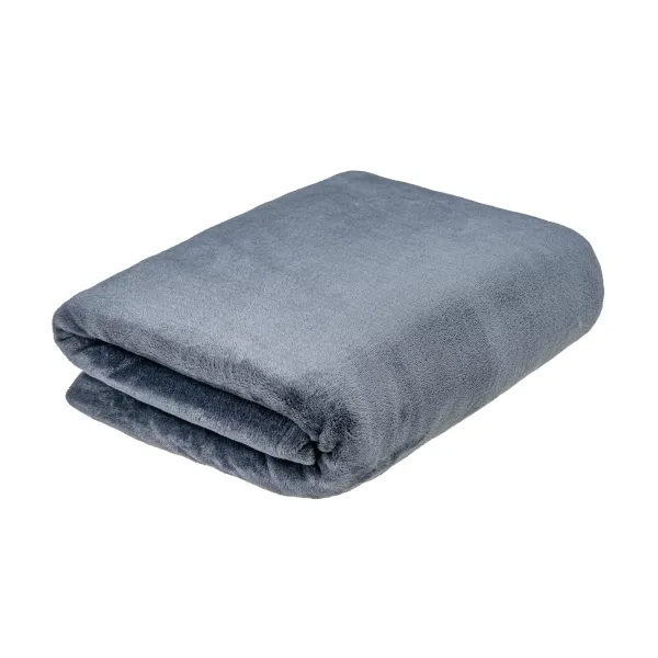 Fleece Plaid Graphite 150x195 cm 170796