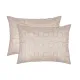 Calico pillowcases (2 pcs.) "Cell" (beige) 50x70 cm 175526 small