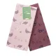 Set of 2 Cotton Canvas Kitchen Towels Walking with Chickens Pink, Aubergine  40х60 cm 183698 small