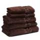 Terry towel Home Line "Sebnem" (brown), 50x90 cm 87491 small