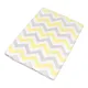 Home Line calico quilt &quot;Zig zag gray-yellow&quot; 145x215 cm 165234 small