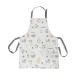 Apron with an adjustable  tie Home Line  Cats in the Kitchen Beige 174399 small