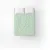 Flat Cotton Bed Sheet Home Line Cornflowers White on Green  145x215 cm 166532