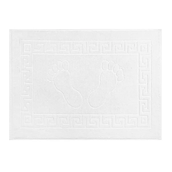 Home Line terry rug &quot;With legs&quot; (white) 50x70 cm 171037