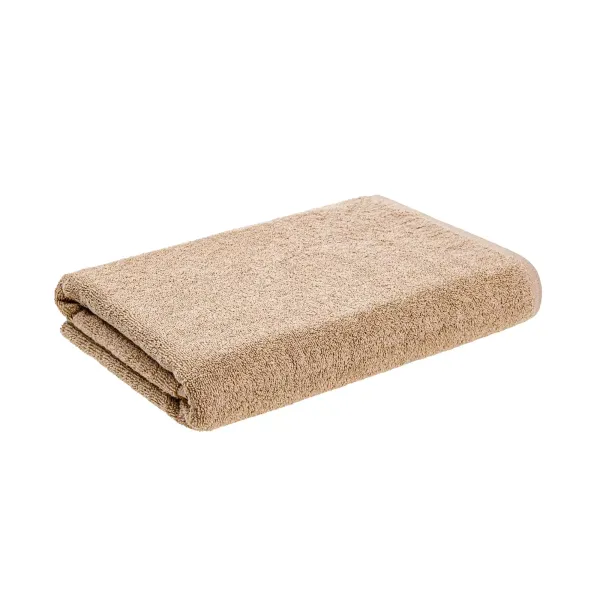 Cotton Terry Towel Home Line 70x140 cm Coffee 177337