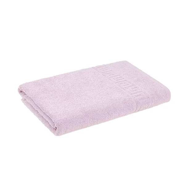 Terry towel with border 70x140 cm (light lilac) 173442