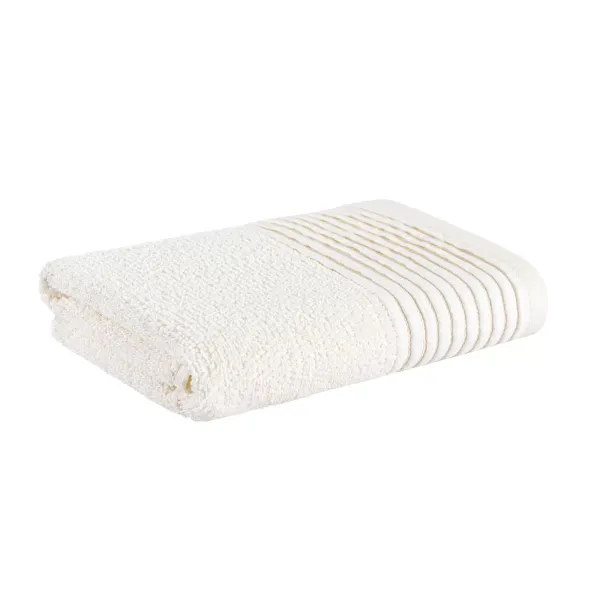 Terry towel "Lana" (milk) 50x90 cm 177665