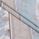 Home Line calico bed sheet "Coziness" 145x215 cm (blue-pink) 166531 (353) small