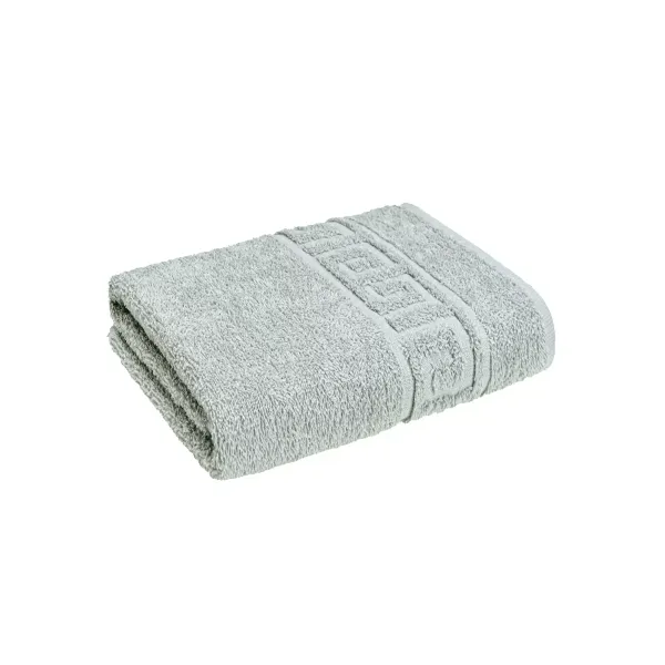 Terry border towel 40x70 cm (gray) 179745