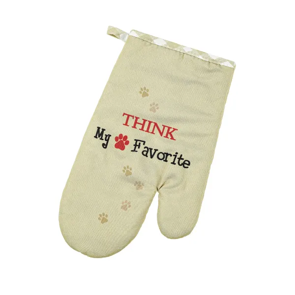 Oven Glove Home Line Dogs 17x28 cm 182826