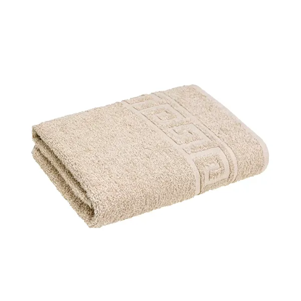 Cotton Terry Towel Home Line 50x90 cm Beige 179747