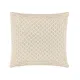 Knitted Wool Blended  Pillowcase Tonk Line Braids Ivory 40x40 cm 193264 (890) small