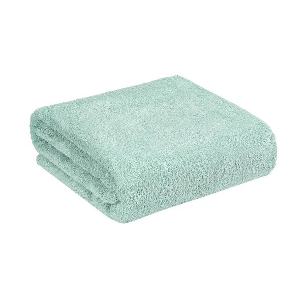 Cotton Terry Bed Sheet Home Line Menthol 200x200 cm 185790