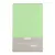 Fitted Cotton Jersey Bed Sheet Green 90x200cm 162598