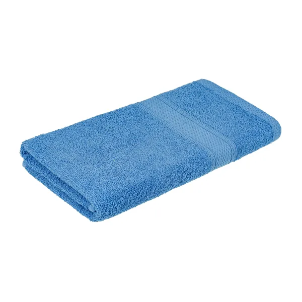 Cotton Terry Towel Home Line 50x90 cm Blue 181818