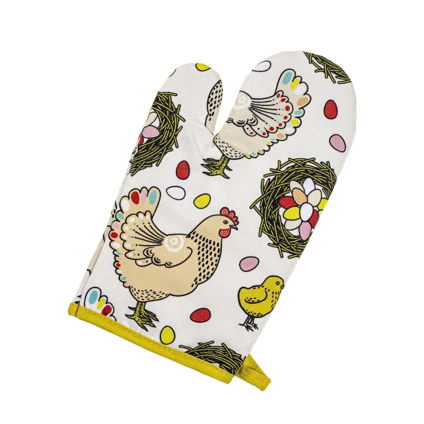 Oven Glove Home Line Hens 17x28 cm 182829