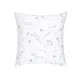 Calico pillowcase "Cornflower" (pink-lilac on white) 70x70cm 178727 small