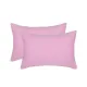 Set of knitted pillowcases 2 pcs. (pink) 40x60 cm 157412 small