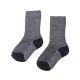 Childrens socks gray and black 18-20 (7-8 years) 180321 small