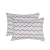 Calico pillowcases (2 pcs.) "Zig Zag" (purple-green) 50x70 cm 174757