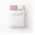 Single Cotton Bedding Set Home Line Cornflowers and Peas Pink Lilac on White 179709