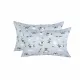 Calico pillowcases (2 pcs.) "Lambs" (gray-blue) 40x60 cm 169504 small