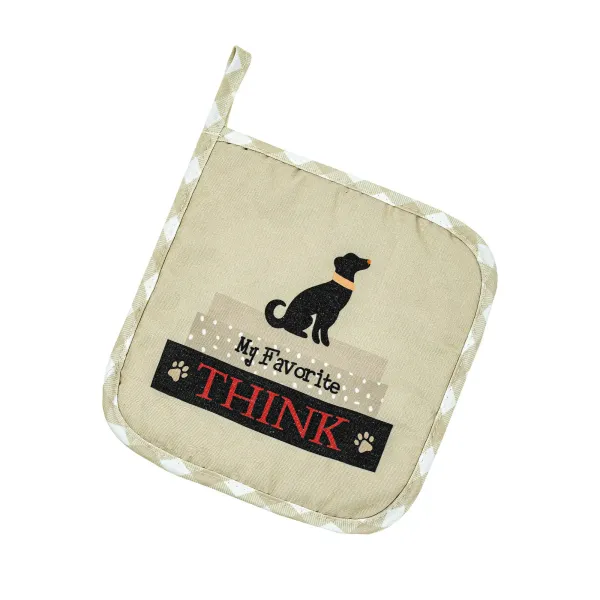 Pot Holder Home Line Dogs 20x20cm  182835