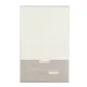Fitted Cotton Jersey Bed Sheet Cream 180x200cm 162611 small