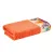 Cotton Terry Towel Home Line with Printed Border 40x70 cm Orange 188624