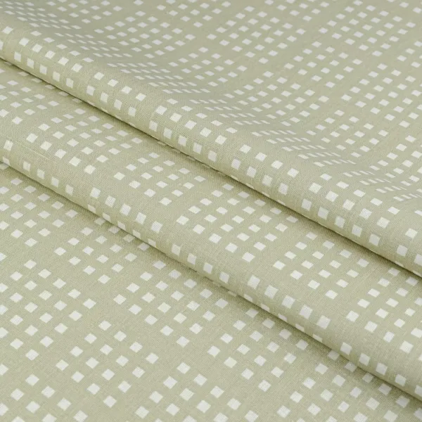 Cotton fabric &quot;Cell&quot; beige 150cm (140g/m2) 154970