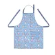 Apron with an adjustable half-panama tie "Gnomes" (blue) 178996 small