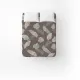 Flat Cotton Bed Sheet Home Line November Brown 220x240 cm 181408 small
