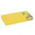 Cotton Terry Towel Home Line with Printed Border 50x90 cm Yellow 188625